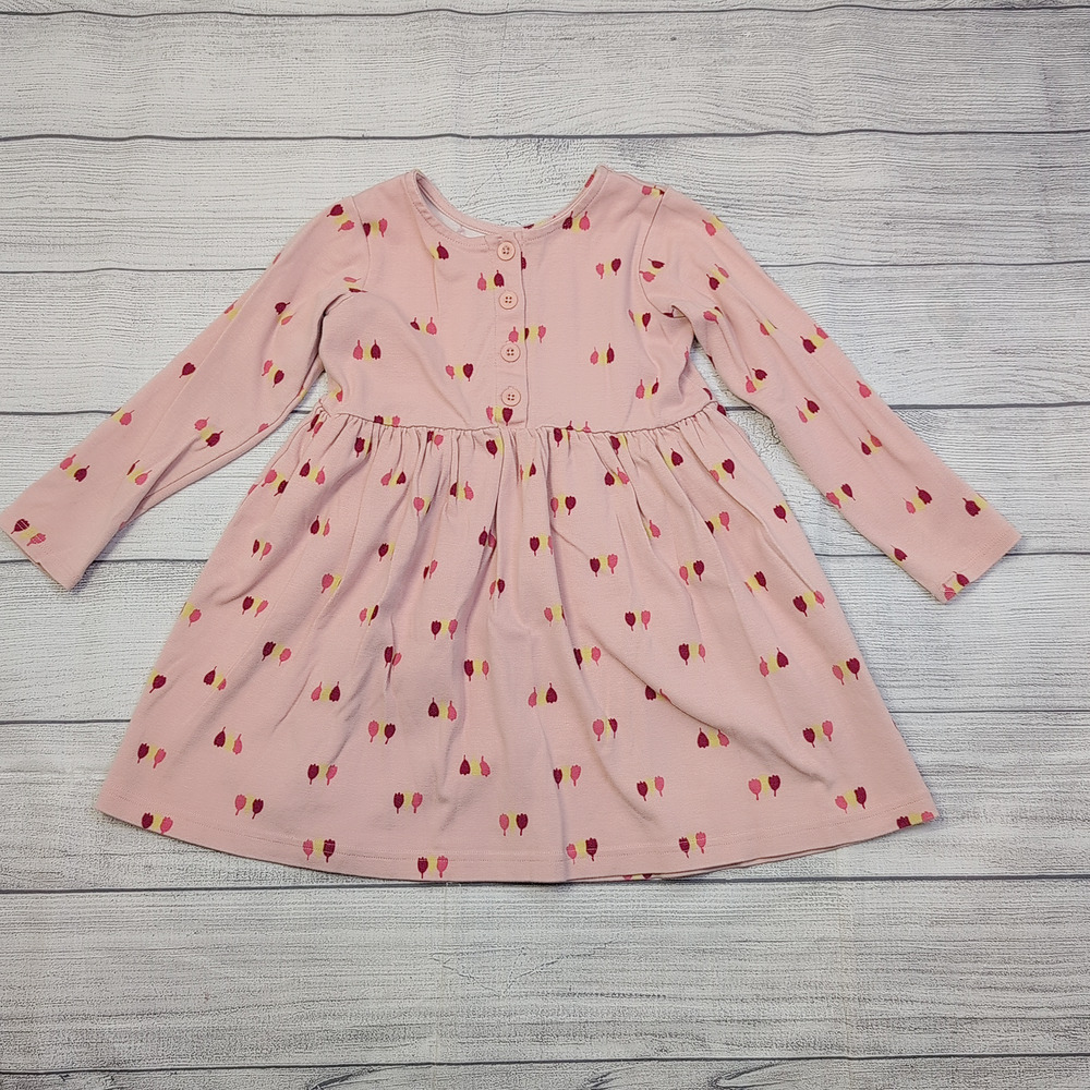 5 Hanna Andersson Pink Tulip Play Dress